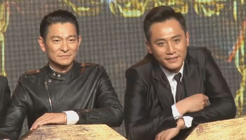 解救吾先生发布会刘德华刘烨王千源斗帅